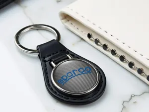 Sparco Portachiavi Pelle Personal Pro Elite Stile Drift